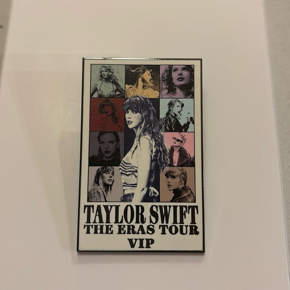 Official Taylor Swift ERAS TOUR VIP merch pin